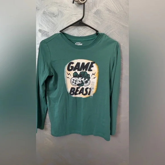 LOT OF 4 (FOUR) -OshKosh B’gosh/Carter’s Long Sleeve bundle 4-Long Sleeve Shirts - Picture 10 of 12